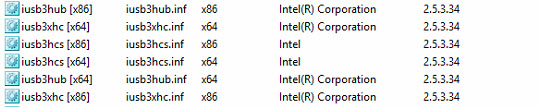 Intel 2.5.3.34 USB